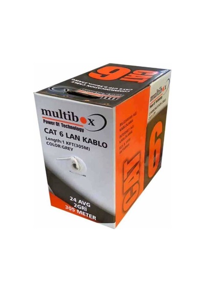 CAT 6 KABLO MULTİBOX 23 AWG 305MT