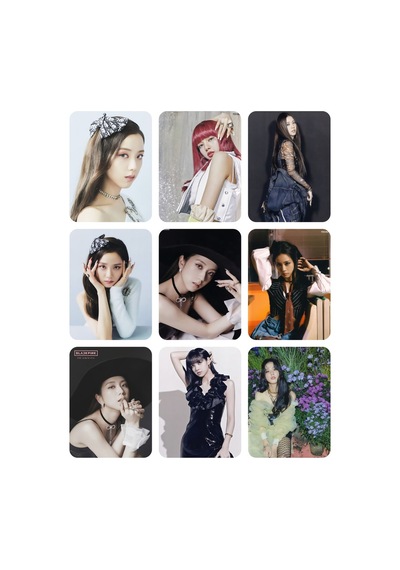 Black Pink 26 No -kpop- 9 Lu Fotokart Seti