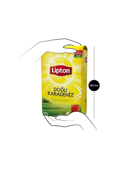 Lipton Doğu Karadeniz Siyah Dökme Çay 1 KG