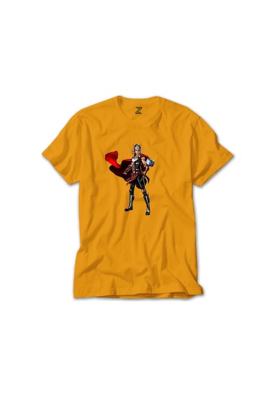 Thor Jane Foster Sarı Tişört Sarı