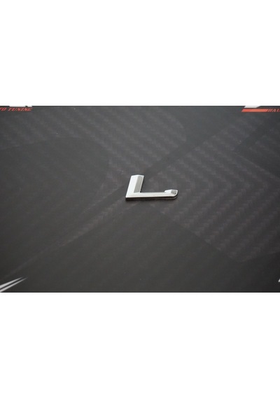 Bmw 730 740 745 750 L Long Bagaj Krom Metal 3m 3d Yazı Logo