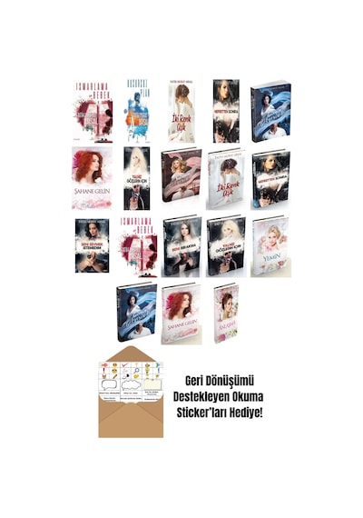 Fatih Murat Arsal 18 Kitap Seti + Okuma Sticker'ları