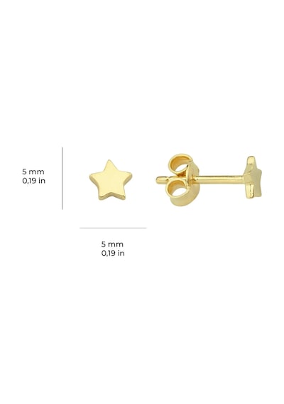 Goldkupe 14 Ayar Altın Minik Yıldız Küpe 0,57 Gr-1832