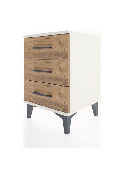 Hyperion Komodin 3 Çekmeceli 44x44x64 Aytaşı-çam Aytaşı