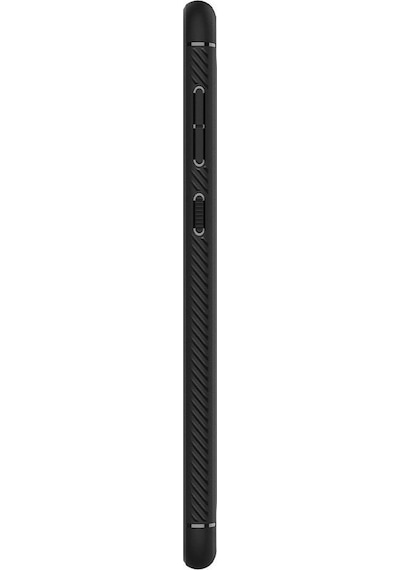 Spigen Galaxy Uyumlu A02 / Galaxy Uyumlu M02 Kılıf Rugged Armor Matte Black