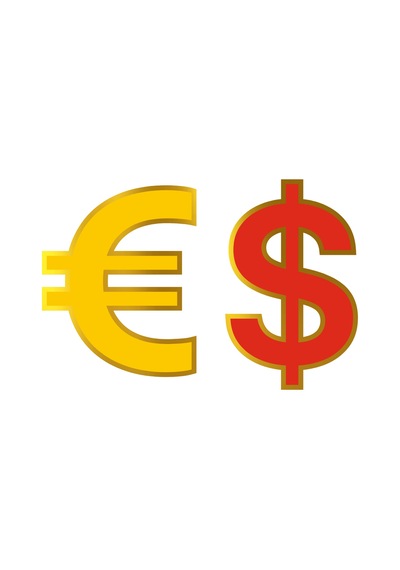 Döviz Gold Işıklı Tabela - Ledli Dolar Ve Euro Sembolü Kutu Harf