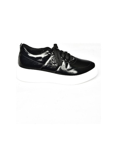 Fox Shoes S274048308 Siyah Rugan Spor Ayakkabı Sneakers Siyah