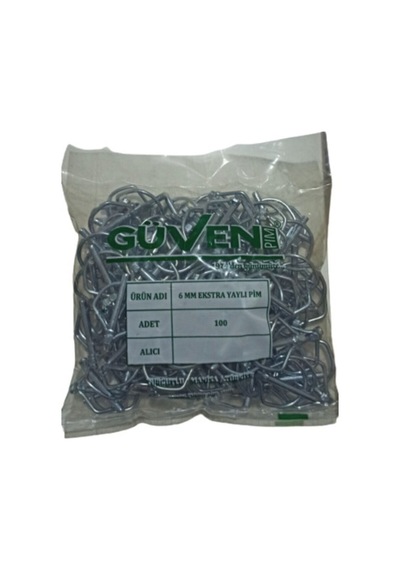 Güven Yaylı Pim 6mm 10 Adet