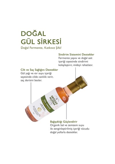 Gül Sirkesi 100 Ml