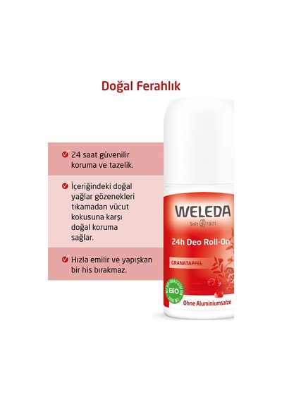 Weleda Roll On Deodorant Seti
