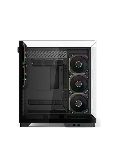 F25 850w 80 Plus Bronze Full Modüler Gen5 5x120mm Argb Fanlı Atx Siyah Gamıng Kasa