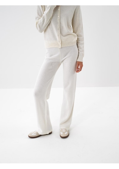 Xint Ekru Yumuşak Dokulu Oversize Pantolon 851032