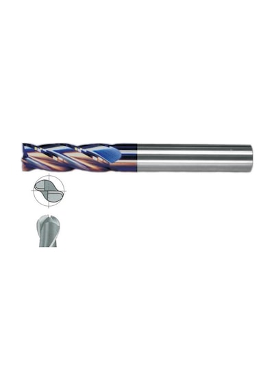 Fett 6mm Mastercut Standart Sert Metal Tıaln 2 Ağızlı Küresel Karbür Parmak Frezesi