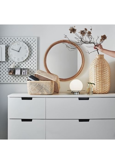 Ikea Tromma Duvar Saati 25 Cm Beyaz