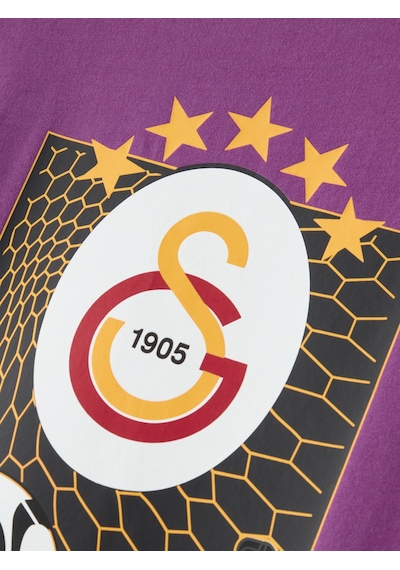 Gsstore Galatasaray Puma T-shirt 78684721 Mor