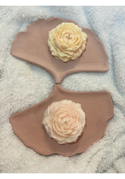 Bernami Mum Pinterest Şakayık Mum 2 Li Set, Gül Mum Diğer