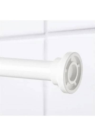 Sumuhome Botaren Duş Perdesi Çubuğu Beyaz 70x120 Cm Beyaz