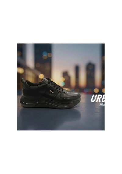 Punto Arme Cıty Ac662003 Hakiki Deri İthal Jel Taban Günlük Erkek Ayakkabı Siyah