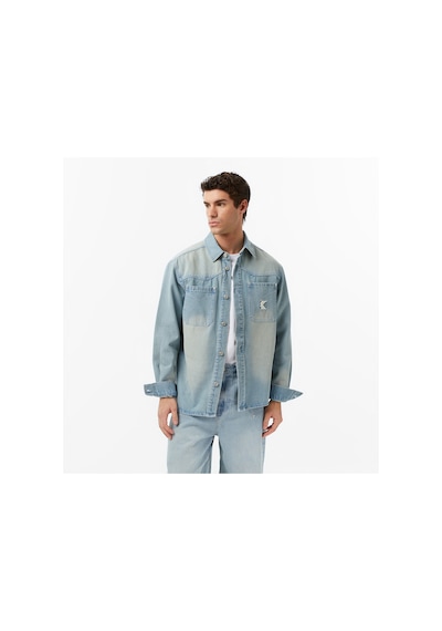 Karl Kani Og Western Denim Erkek Mavi Ceket Km253-007-1 Mavi