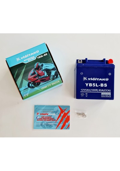 12 V 5 Ah Yb5l Bs Yiğit Akü Motosiklet Cup Ybr Akü 2022