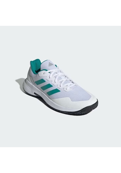 Adidas Gamecourt 2 Erkek Tenis Ayakkabısı Ftwwht/purtea/cblack