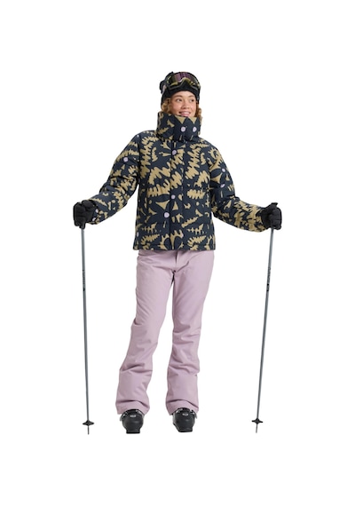 Roxy Roxy Snow Winter Rebel Jk Kadın Snowboard Ceketi Tmg1 Çok Renkli