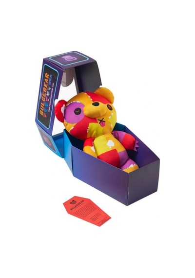 Tabut Şeklinde Özel Kutulu Peluş Seri 3 32 Cm Çok Renkli