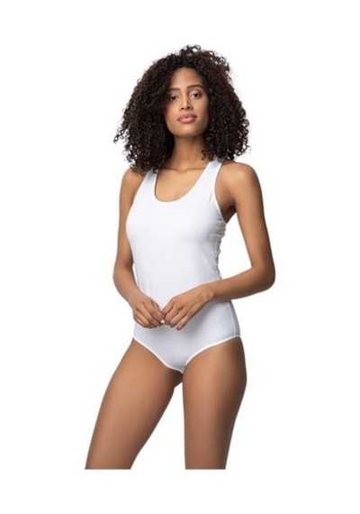 Özlem Bayan Sporcu Kancalı Çıtçıtlı Body 309