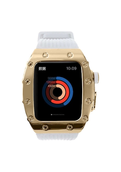 Watch 7 45mm Uyumlu Krd-65 Zore Kordon-siyah-rose Gold