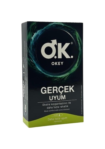 Okey Gerçek Uyum Prezervatif 10'lu