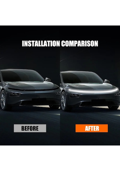 Hyundai İx35 Kaput Ledi, Gündüz Ledi, Silikon 150cm Beyaz