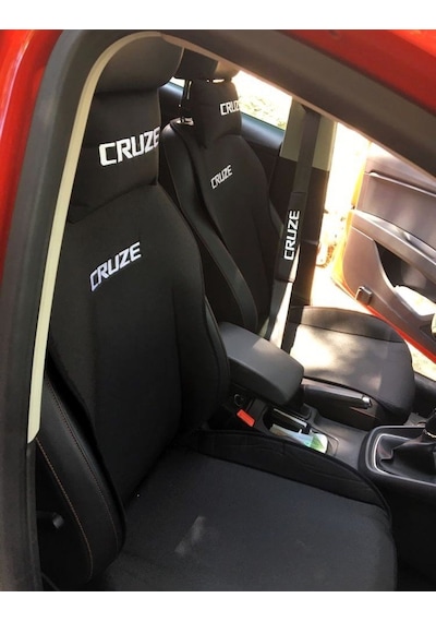 Chevrolet Cruze Nakışlı Ön İkili Oto Koltuk Minderi 2 Adet Boyun 98620089