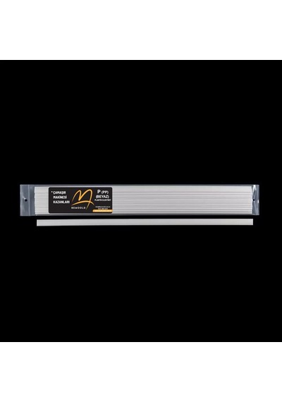 Bemoold P (PP) Beyaz Geniş (Çamaşır Makinesi)-Plastik Kaynak Elektrot