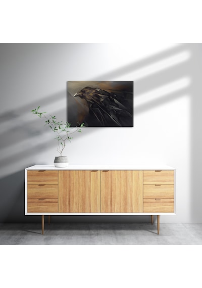 Cakasepetim Amerikan Kargası Ahşap Mdf Tablo