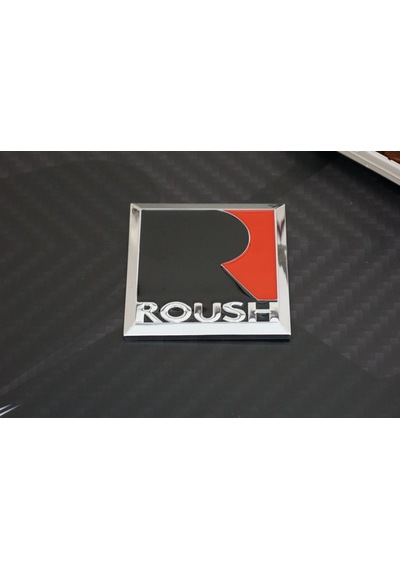 Ford Mustang Roush Bagaj Body Logo Krom Metal 3M Plaka N11.2428
