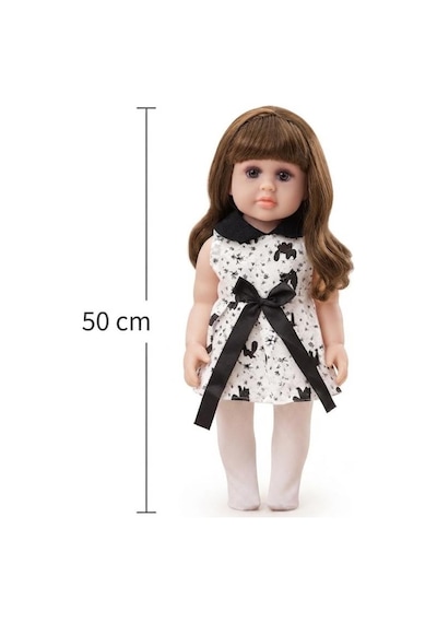 Emzikli Sevimli %100 Et Bebek - 50 Cm Konuşan Gerçekçi Oyun Arkadaşı İnteraktif Eğitici Oyuncak 69552455