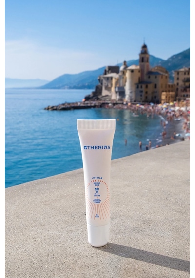 Athenias Lip Balm Anti Chap 15 gr Spf15 Organik Çilek Aromalı Dudak Bakımı Çatlak Karşıtı