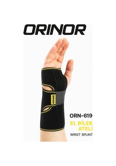 Orn-619 Ortopedik El Bilek Ateli Neopren Kumaşlı Ergonomik Destek Sağ/sol Çok Renkli