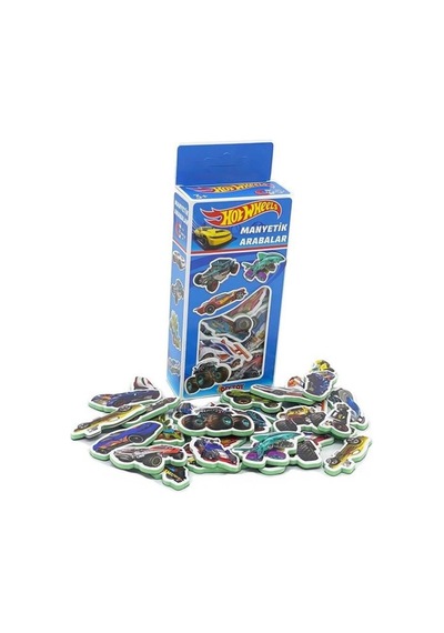 Hotwheels Manyetik Arabalar 22 Parça Magnet Puzzle