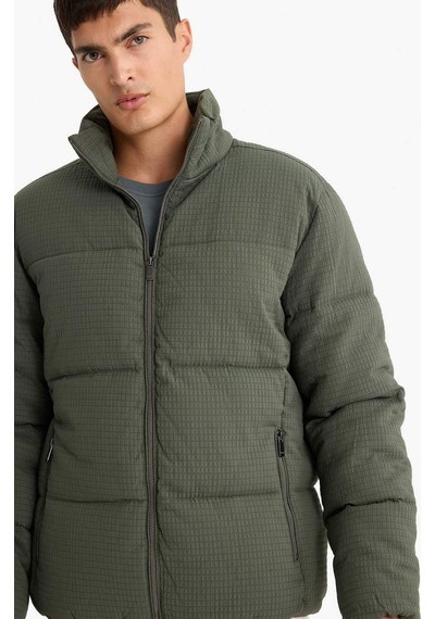 Defacto Regular Fit Dik Yaka Astarlı Fermuarlı Cepli Kışlık Mont F0418ax25wnkh430 Haki-kh430 Defacto Regular Fit Dik Yaka Astarlı Fermuarlı Cepli Kışlık Mont F0418ax25wnkh430 Haki-kh430