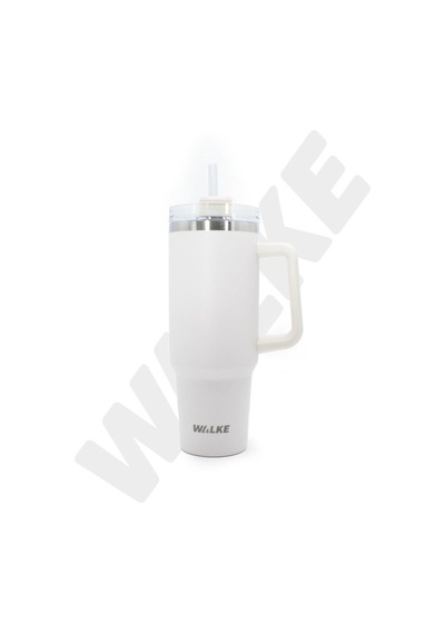 Walke Luxury Pipetli Bardak Termos 1.2 Litre Bej Bej