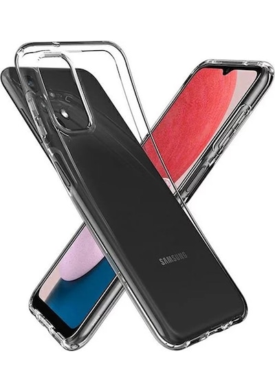Spigen Galaxy A13 Kılıf Acs0437 Liquid Crystal 4 Tarafı Şeffaf