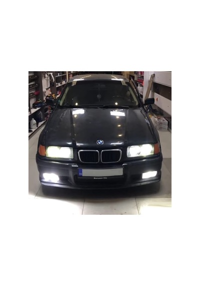Bmw E36 Led Xenon Sis Farı Ampulü Photon Duo H1