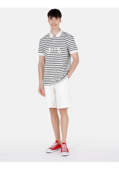 Colin's Colins Chino Kesim Orta Bel Düz Paça Natural Erkek Şort Cl1069568 Q1.V1 Dn43517 Mavi