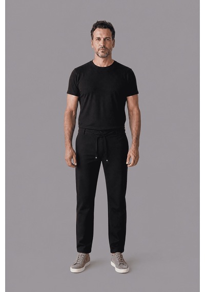Bisse Si Yah Jogger 4 Cep Pantolon Bspns26y26103 D-90 Siyah