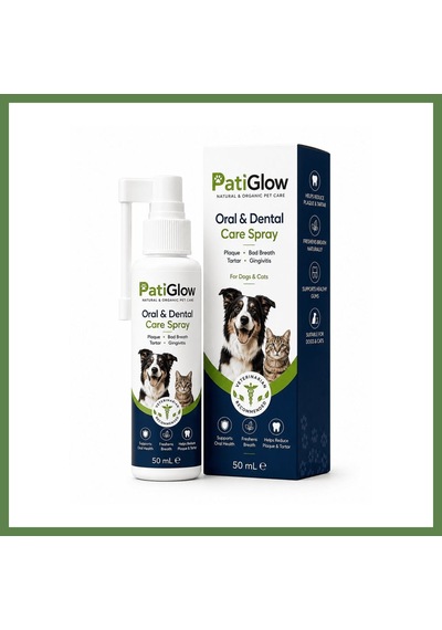 Bezos Patiglow Kedi Ve Köpek Ağız Ve Diş Bakım Spreyi 50 Ml Hb006