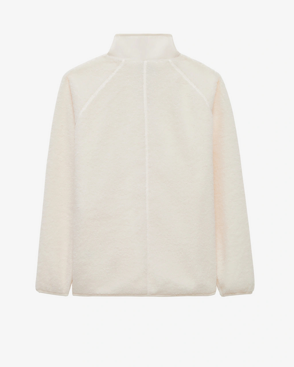 Skechers W Woven Detailed Pull Over Sherpa Kadın Beyaz Mont S2520218-3855 Beyaz