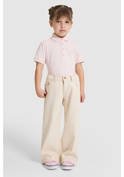U.s. Polo Assn. Kız Çocuk Açık Pembe Tişört Basic 50328218-vr078 Acık Pembe