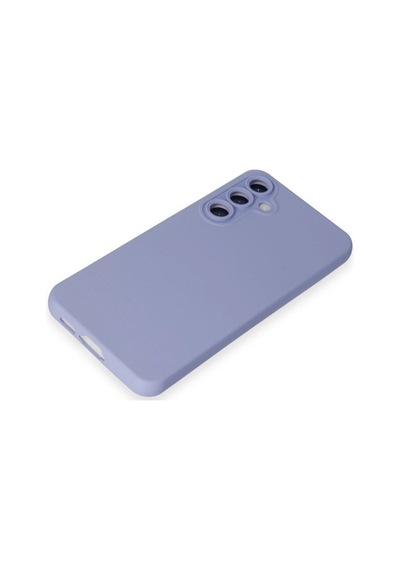 Samsung Samsung Uyumlu Galaxy S23 Fe Kılıf Nano İçi Kadife Silikon - Lila