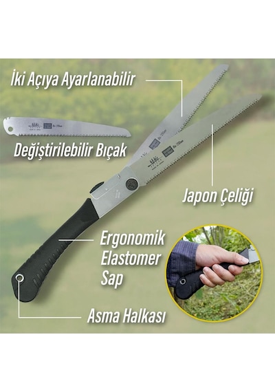 Suizan F004 Katlanır Japon Testeresi 21 Cm